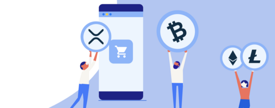 Pay with Bitcoin or many other cryptocurrencies
